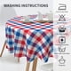 thumbnail image 5 of Mantel SuQKXCo 152 cm Impermeable Rojo, Blanco y Azul, 5 of 7