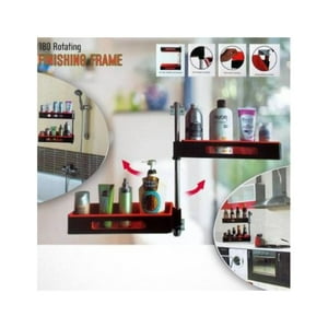 Total Click - Organizador Esquinero 2 Niveles Para Cocina O Baño