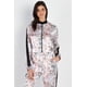 thumbnail image 3 of Conjunto De Chaqueta Y Pantalón Con Cremallera Y Estampado Multicolor Con Efecto Satinado En Contraste Negro, 3 of 5
