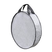 Magideal - Bolsa Práctica Para Utensilios De Cocina En Camping Diseño Redondo Con Asa Y Cremallera Tela Oxford De Alta Calidad Amplio Espacio Para Sartenes Y Pl 45 Cm X 10 Cm