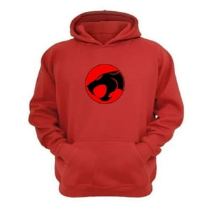 Genérico - Polerón Canguro Thundercats Rojo Talla L Unisex