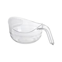 Magideal - Filtro De Lavado De Arroz Colador Herramientas De Limpieza Versátiles, Escurridor De Alimentos, Cuenco De Frutas Y Verduras Para Guisantes, Frijoles Y