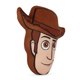 thumbnail image 2 of Cojín de peluche Woody Toy Story 30 cm – Jay Franco, 2 of 6