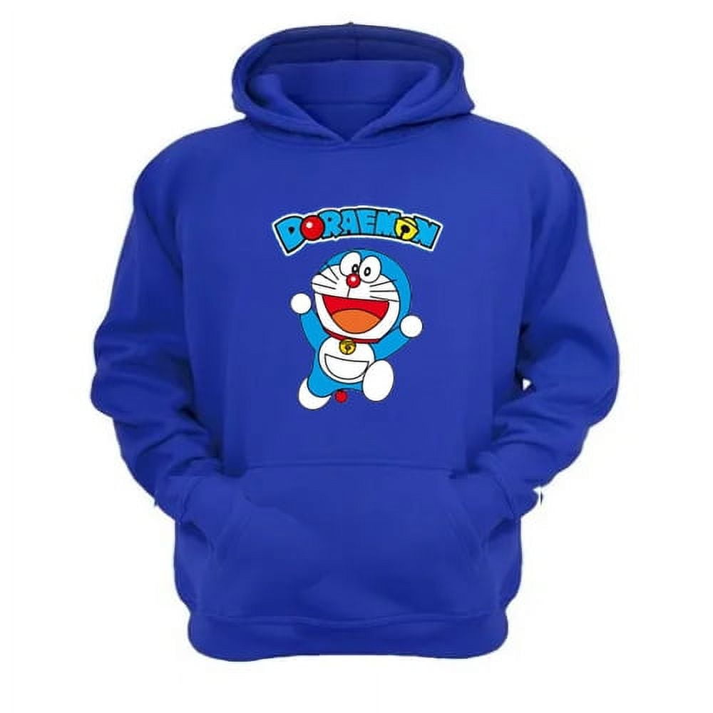 Genérico - Polerón Canguro Doraemon Azul Talla Xl Unisex