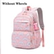 thumbnail image 1 of Rolling School Bags for Girls Backpack Children Waterproof School Backpacks with Wheels Middle School Trolley Luggage Back Pack, 1 of 3