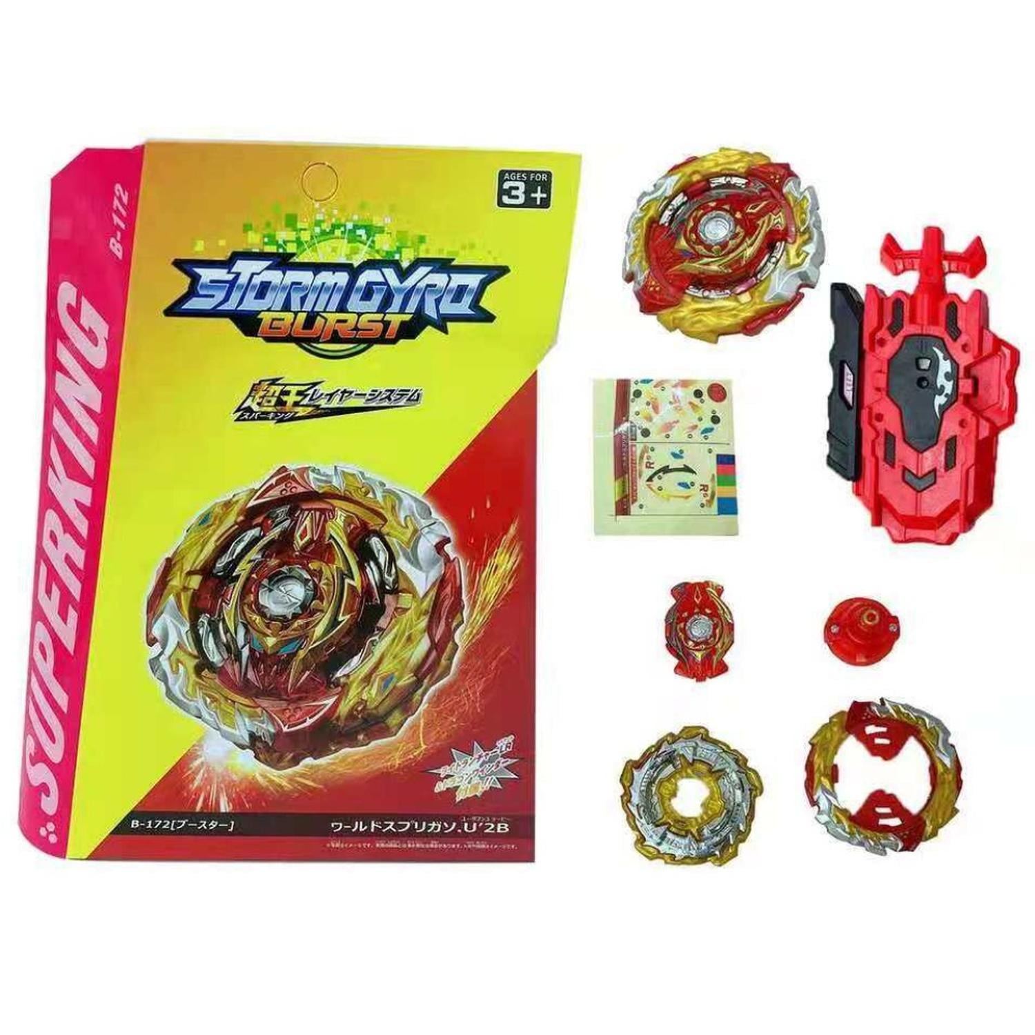 Beyblade - Stormgyro World Spriggan Unite U2b B-172 Lazador Cuerda Azul