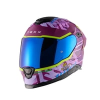 Casco Para Moto Nexx Y.100R Urbangram Aubergine Xl