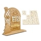 thumbnail image 5 of Navidad De Madera DIY Calendario De Adviento Ornamento Hogar Aula Decoración De Mesa Estilo B, 5 of 5