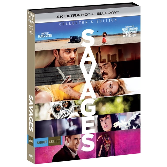 SAVAGES Edición de Coleccionista 4K UHD Blu-ray - SHOUT! FACTORY