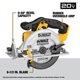 thumbnail image 4 of Kit combinado de destornillador inalámbrico y sierra circular 20V DEWALT, 4 of 7