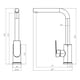 thumbnail image 2 of Monomando Llave Grifo Para Lavaplatos Modelo Queens Marca Pmb, 2 of 2