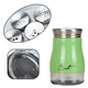 thumbnail image 2 of Salero y pimentero de acero inoxidable con fondo de cristal, accesorios de cocina modernos, 2 of 5