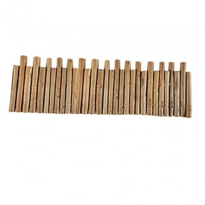 Genérico - Valla De Madera Para Hámster Valla De Puerta De Escondite Flexible Para Jerbo Ratón Chinchilla 40Cm