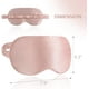 thumbnail image 3 of Funda de almohada de seda natural con antifaz, 100 % seda morera de grado 6A, 3 of 5