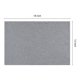 thumbnail image 3 of REGALWOVEN Juego de 6 Manteles Individuales de Poliéster para Decoración de Mesa de Comedor de Cocina Resistentes al Calor Manteles Individuales Gris 18*12in, 3 of 6