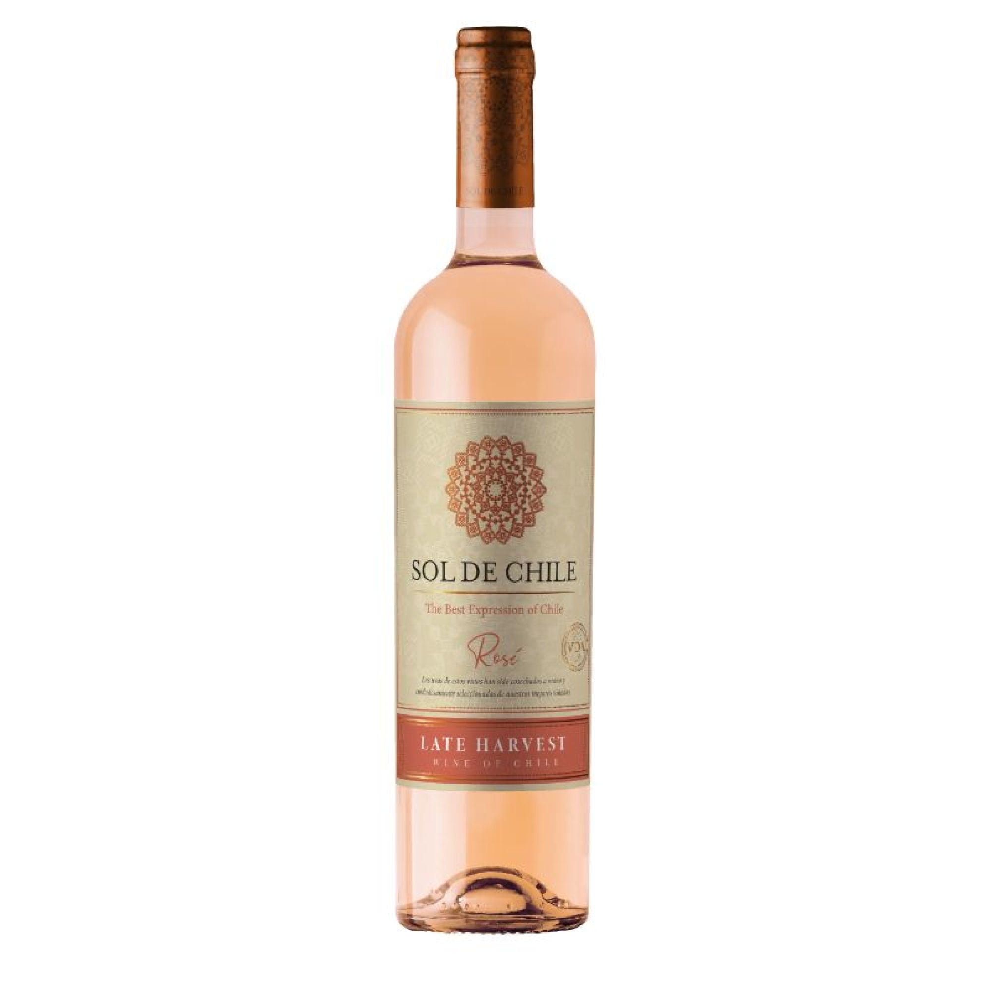 Vino Late Harvest Rosé 12,5° Botella 500 ml Sol de Chile