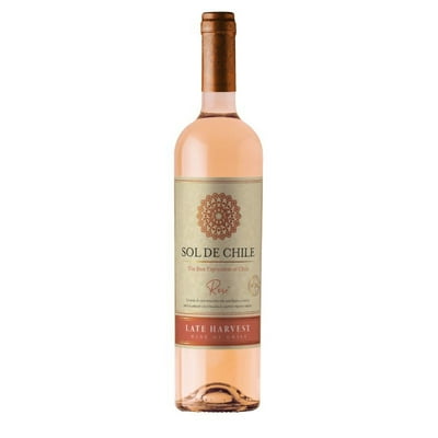 Vino Late Harvest Rosé 12,5° Botella 500 Ml Sol De Chile