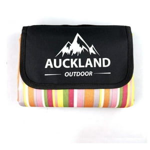 Auckland Outdoor - Manta Picnic Impermeable Linea Rosa 150X180Cm Camping Playa Rosa L