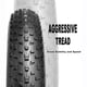 thumbnail image 4 of Neumático 26x4.0 para Fat Bike Plegable, 4 of 6