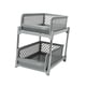 thumbnail image 5 of Organizador De Armario Extraíble Con Estante De Almacenamiento Multifuncional De 2 Capas Para Cocina, Color Gris, 5 of 5