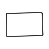 Ioensy - El Marco Protector De Pantalla De Silicona Reemplaza El Alto Rendimiento Para Byd Atto3 Negro De 15,6 Pulgadas