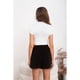 thumbnail image 3 of Mini Falda Short Mujer Liso Juvenil Casual Tendencia 0124, 3 of 3