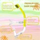 thumbnail image 3 of Snorkel de natación Uniswim con función de rotación para niños de 6 a 15 años, 3 of 7