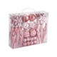 thumbnail image 3 of 40 Piezas De Pequeños Colgantes Navideños Irrompibles Para Fiestas, Celebraciones, Color Rosa, 3 of 3