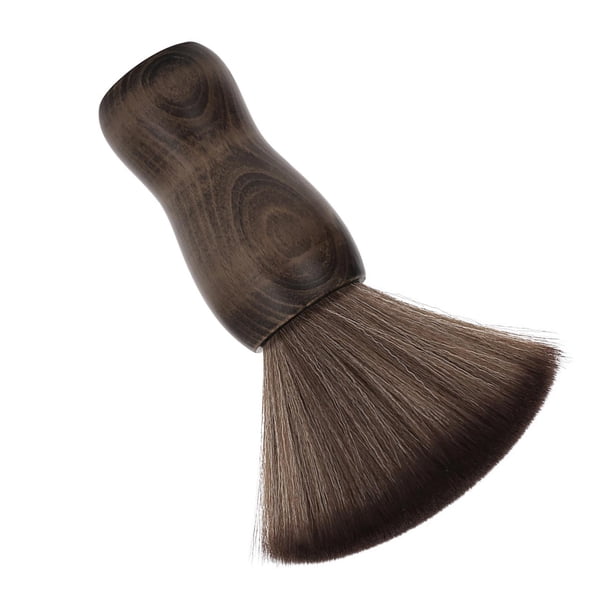 Cepillo Barbero Profesional para Peluqueros Brocha Limpiadora Facial Y Cuello con Cerdas Sintéticas Herramienta Práctica para Retirar Cabellos Adecuad Estilo A