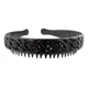 thumbnail image 1 of Cintillo Mediano Con Dientes Modelo 18 - Negro, 1 of 3