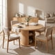 thumbnail image 5 of Mesa Comedor France Extendible 110-150cm Con Almacenamiento Marrón Claro, 5 of 5
