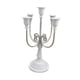 thumbnail image 3 of Portavelas De 5 Brazos Candelabro De Boda Mesa De Salón Tealight Banquete Blanco, 3 of 5