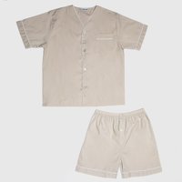 Zahr - Pijama Trevira Corto Xxl Beige