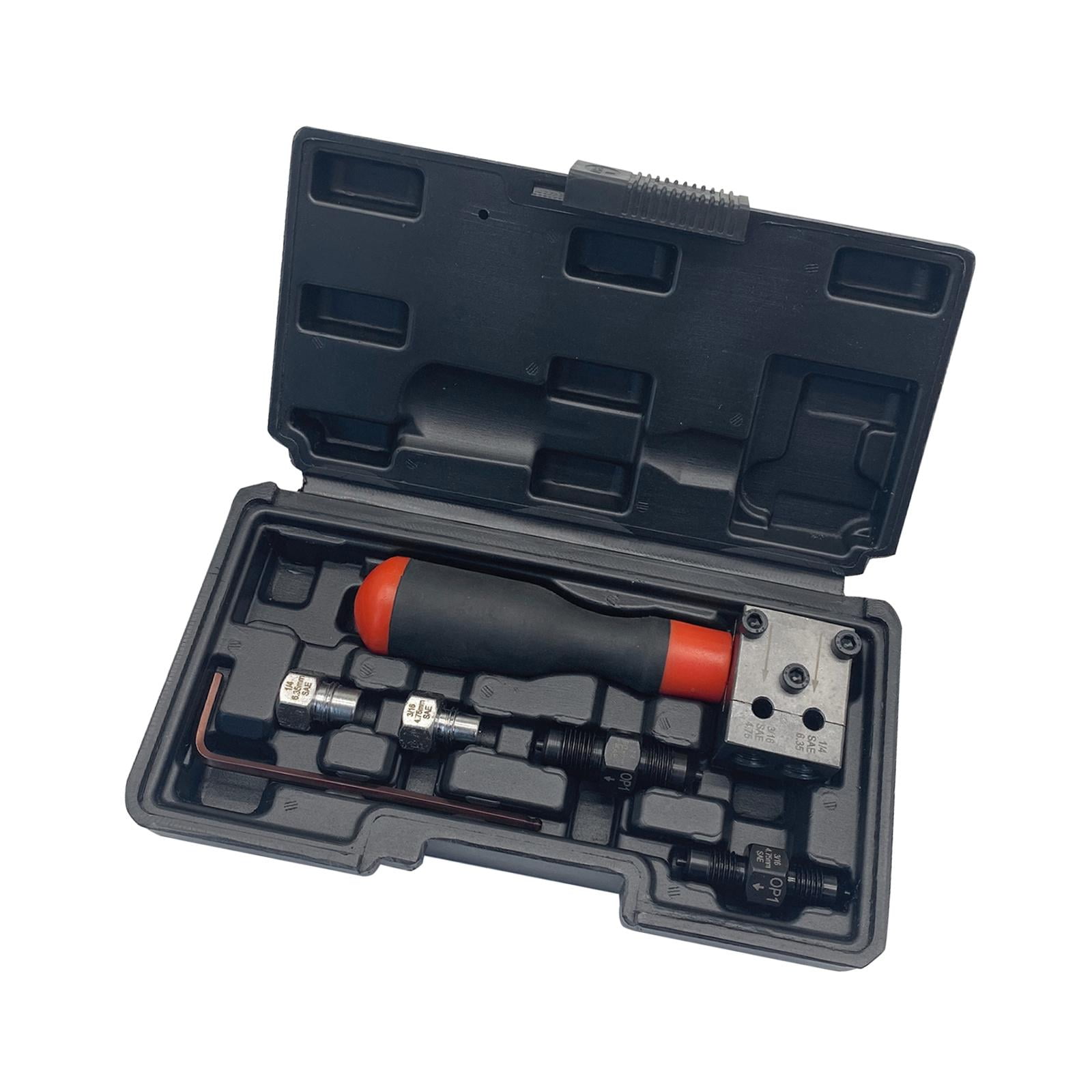 Magideal - Herramienta De Abocardado De Tuberías De Cobre, Herramientas De Reparación De Automóviles, Herramienta De Abocardado De Tuberías De 3/16 "y 1/4", Prác