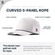 thumbnail image 4 of Gorra de béisbol de la marca Bills Old Glory, PVC, curvada, 5 paneles, 4 of 7