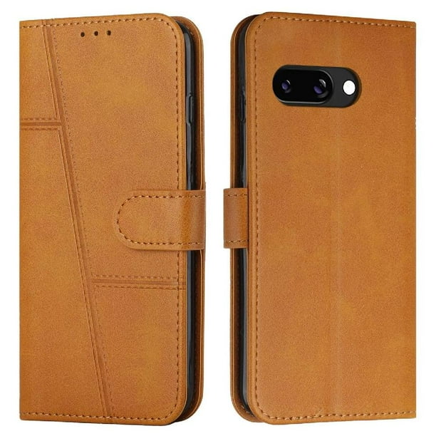 Funda Flip Para Google Pixel 9a – Carcasa Delgada Y Resistente A Impactos Con Soporte Para Uso Diario Y Profesional