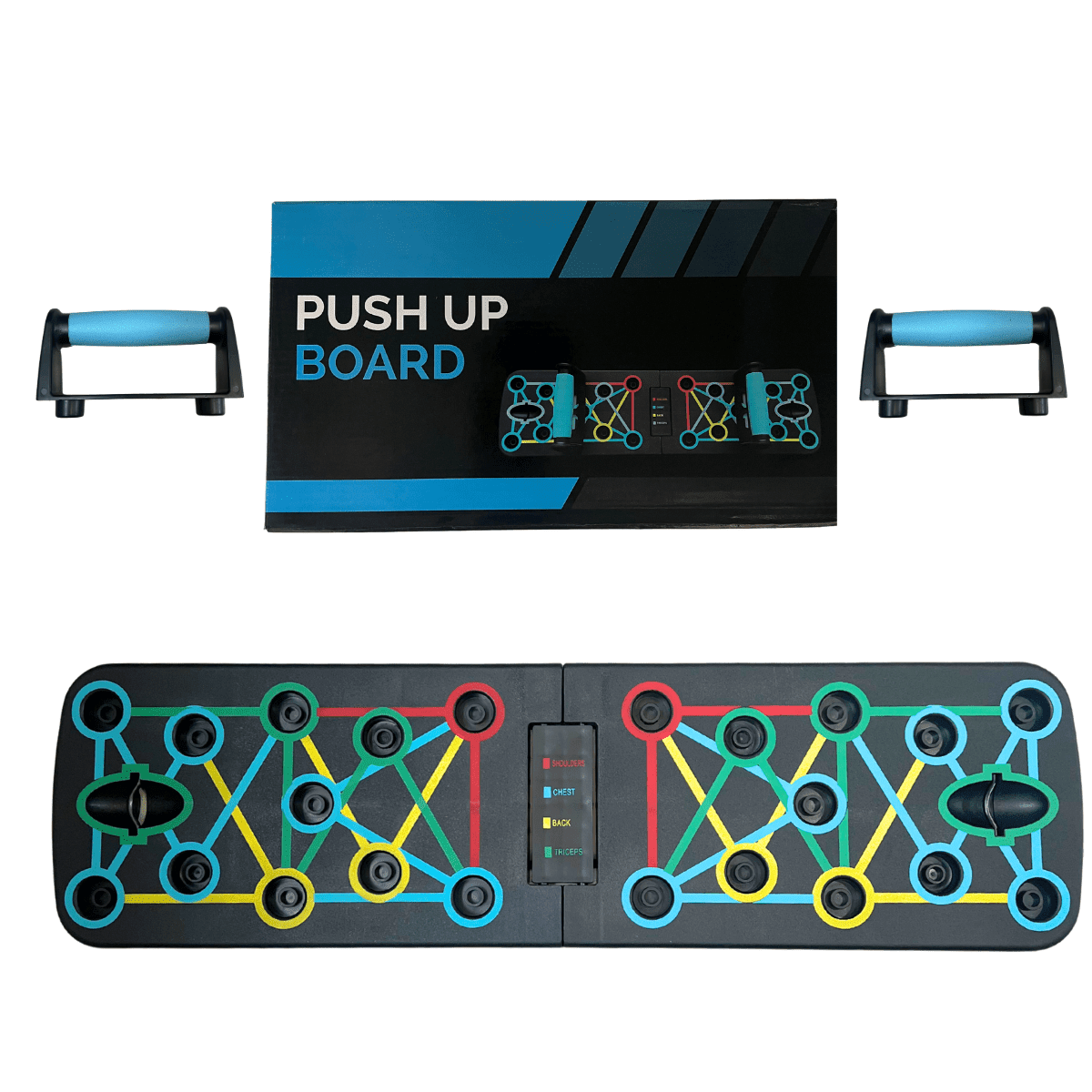 Linea Sport - Tabla De Flexiones Plegable Multiuso Para Entrenamiento En Casa