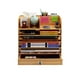 thumbnail image 3 of Organizador de escritorio multiuso de madera café, 3 of 5