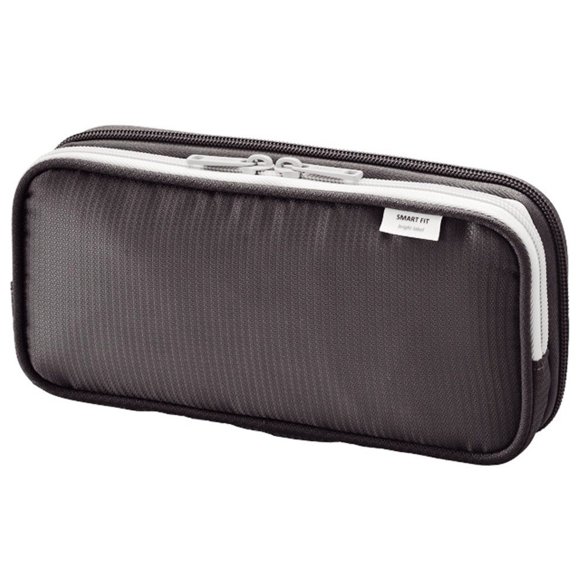 Estuche para bolígrafos LIHIT LAB 10x22 cm negro (A7661-24)