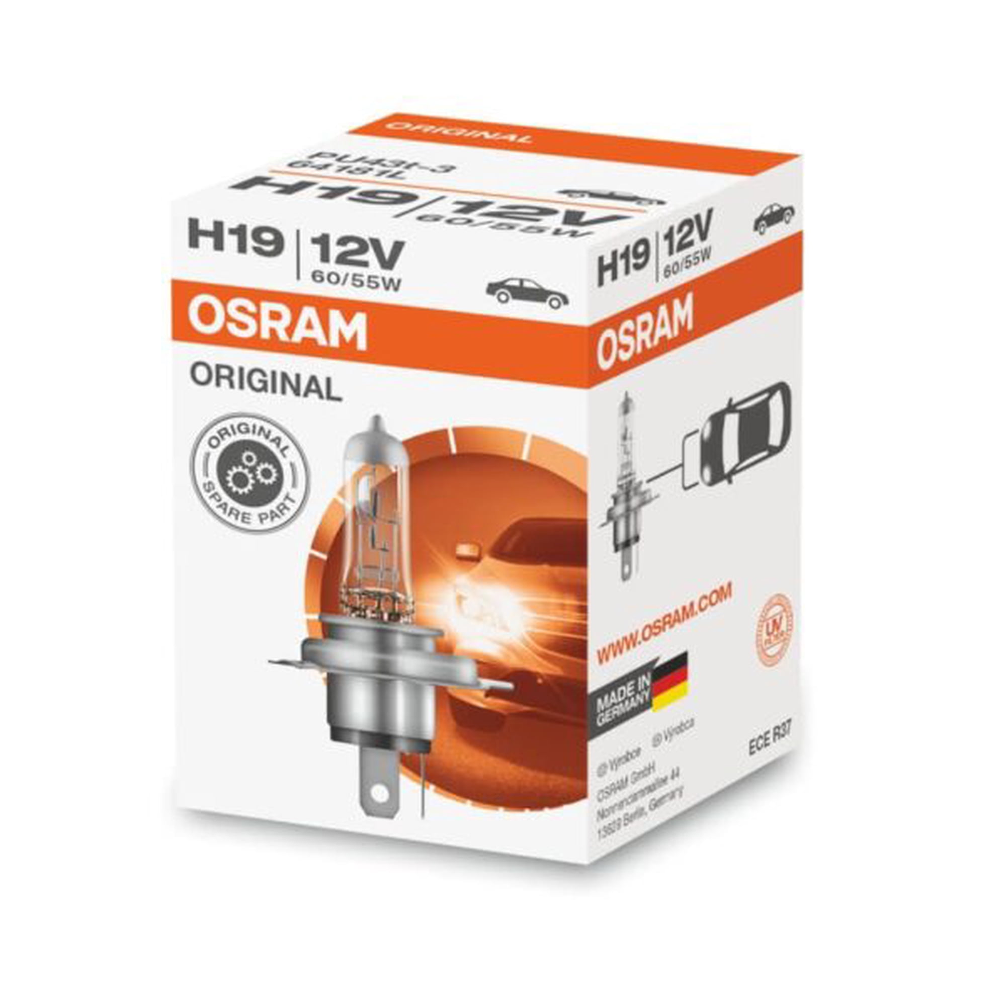 Ampolleta Osram H19 60/55w Halógena