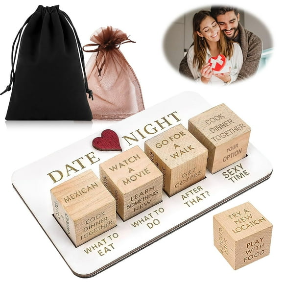 Set de regalo Date Night Dice kykake Couples Decision Game