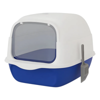 Genérico - Arenero Para Gatos Roro Cerrado Baño Sanitario Caja Arena Gato Roro Color Azul - 1000245