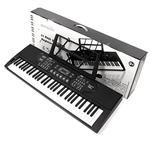 Genérico - Teclado Órgano Musical 61 Teclas 10 Tonos 100 Ritmos