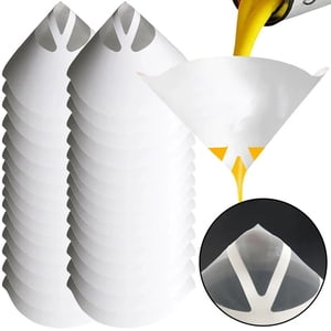 Genérico - 100 Filtros Embudo Pintura Automotriz 100 Micras Desechables