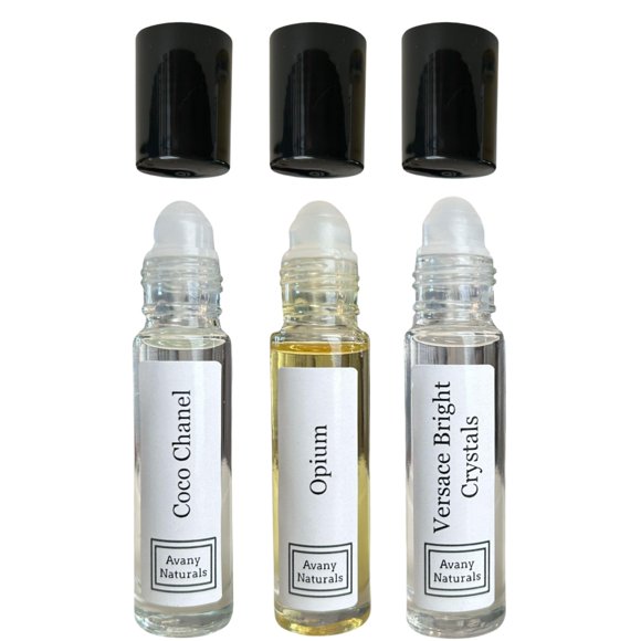 Set de regalo Avany Naturals Fragrance Oil para mujer, 3 unidades