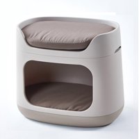 Keter - Cama Para Perros Gatos Pet Bunkbed Beige Pequeño