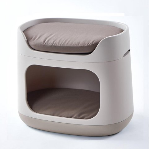 Keter - Cama Para Perros Gatos Pet Bunkbed Beige Pequeño