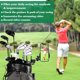 thumbnail image 4 of Soporte para teléfono MoKo con clip para carrito de golf negro, 4 of 7