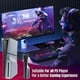 thumbnail image 3 of Faceplate Para PS5 Slim Disc Edition - ABS Cover Plate Matte Skin, Incluye 2 Fundas De Silicona Para El Mando Para Mayor Protección-Plata, 3 of 5
