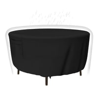 Funda Para Muebles De Patio Tuyeho, Mesa Redonda, Resistente, 48 Cm